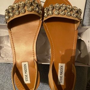 Steve madden sandals size 9 worn three times